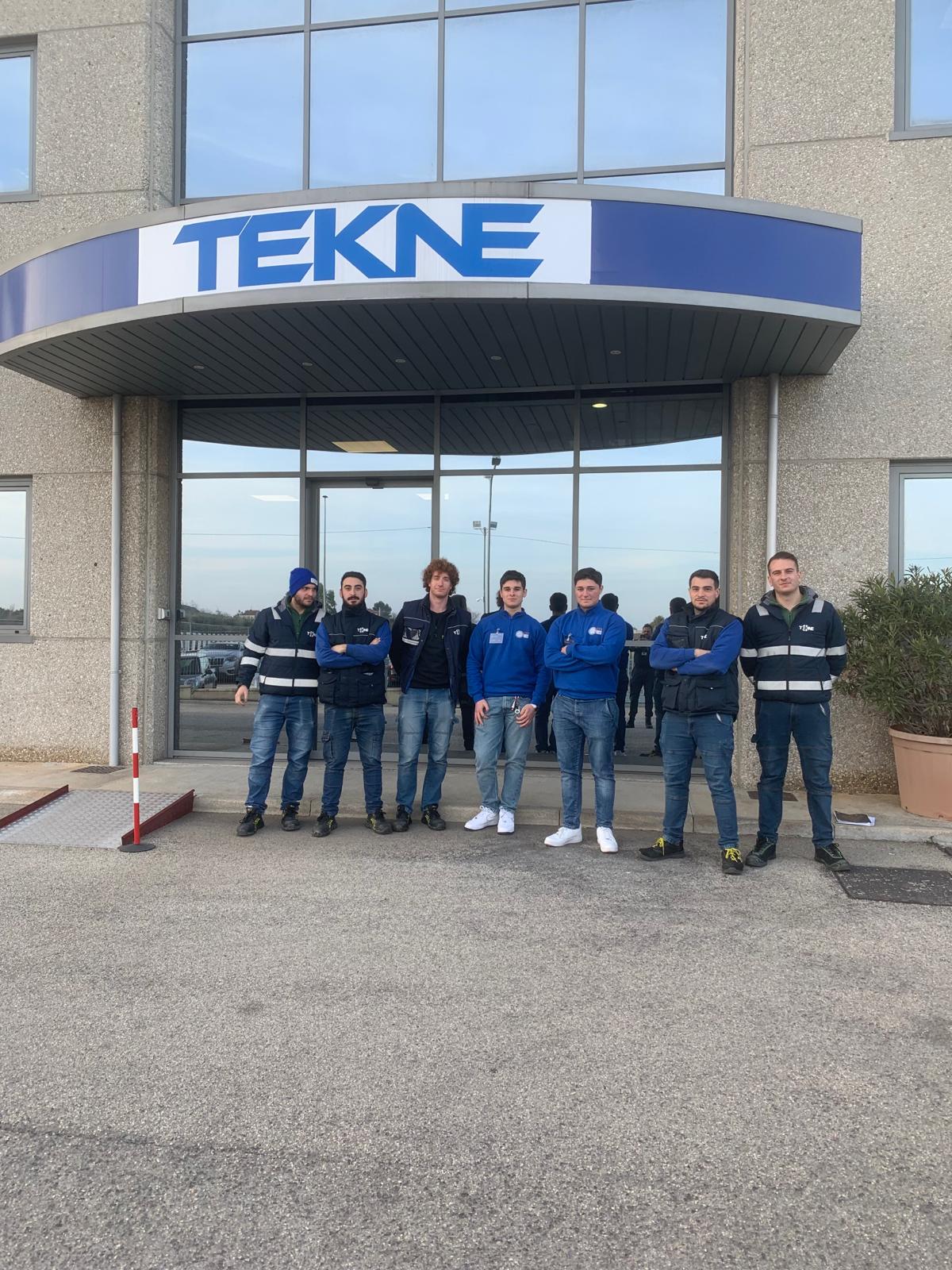 Gli studenti ITS visitano la TEKNE